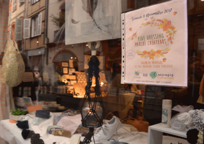 Vitrine marché créateurs